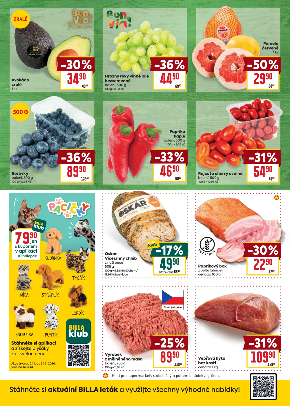 Leták BILLA malý leták - strana 2
