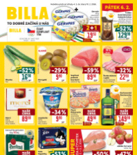 Akční leták BILLA velký 