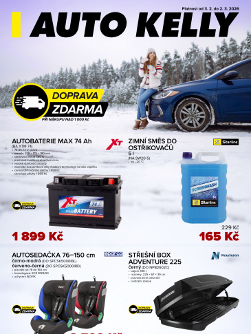 AUTO KELLY leták