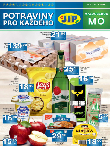 JIP leták maloobchod