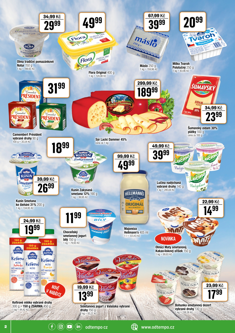 Leták TEMPO leták - strana 2