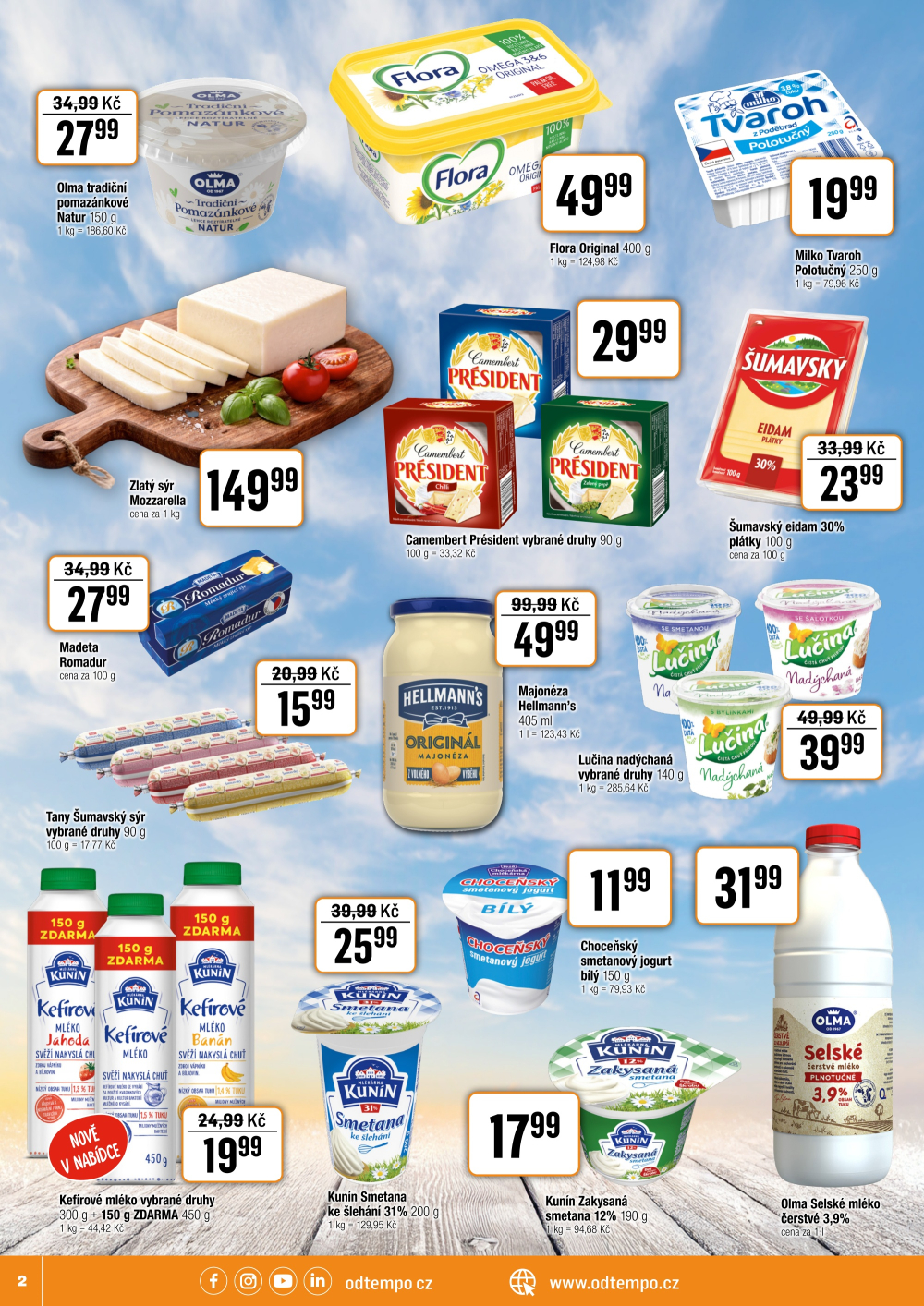 Leták TEMPO leták - Terno Opava - Jaktář - strana 2