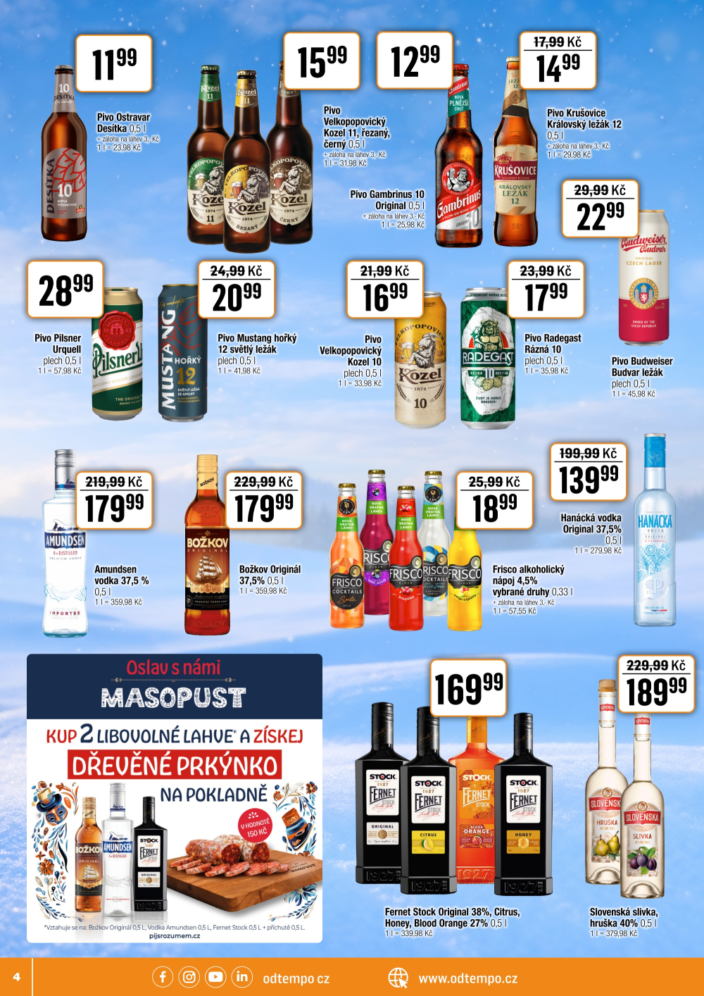 Leták TEMPO leták - Terno Opava - Jaktář - strana 4