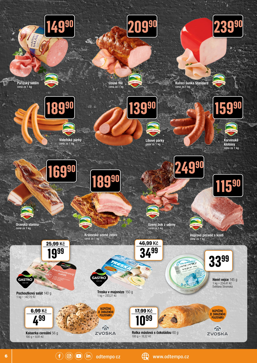 Leták TEMPO leták - Terno Opava - Jaktář - strana 6