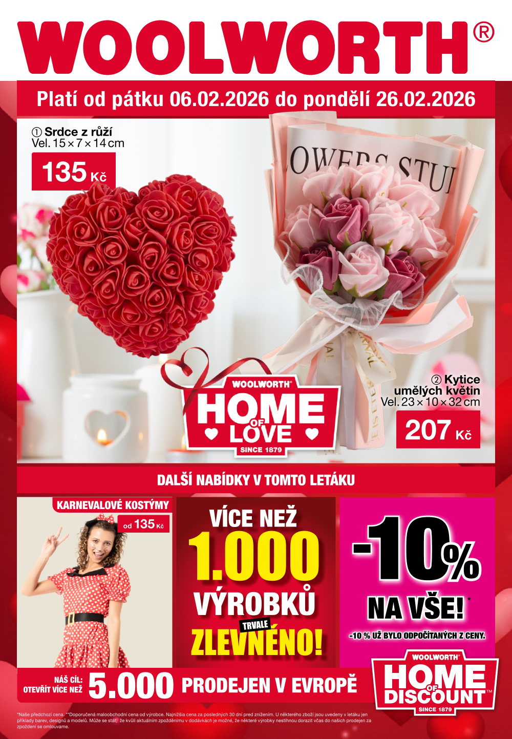 Leták Woolworth leták - strana 1