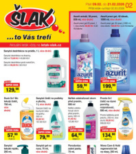 Akční leták Šlak drogerie 