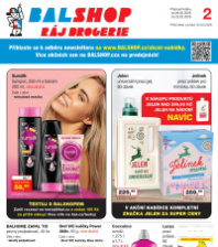 Akční leták Ráj drogerie 