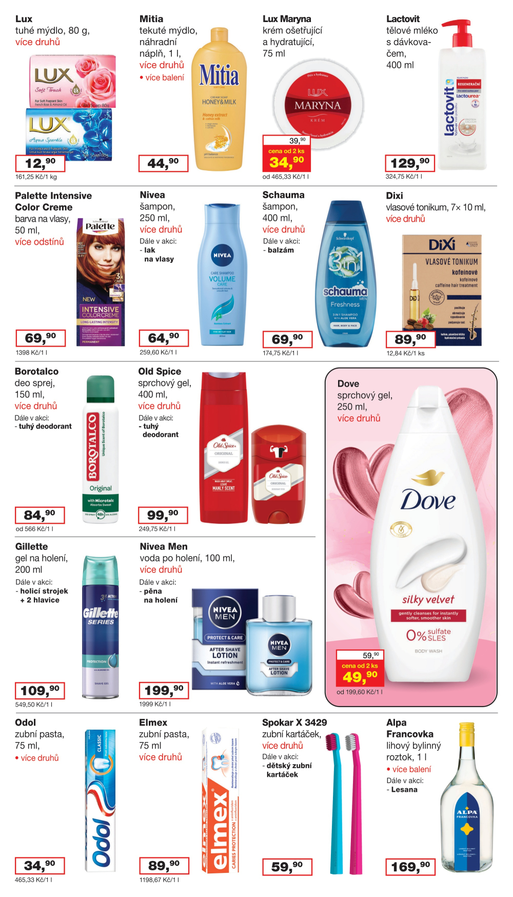 Leták Ráj drogerie leták - strana 2