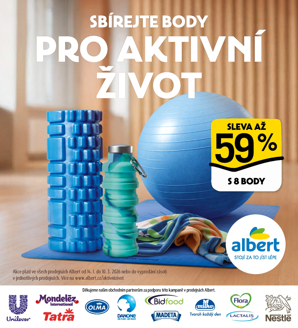 Leták Albert magazín - strana 2