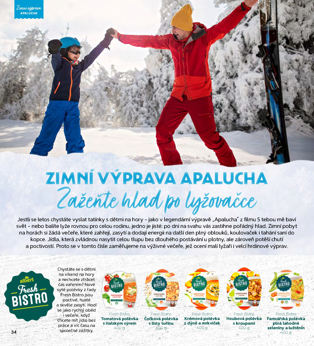 Leták Albert magazín - strana 34
