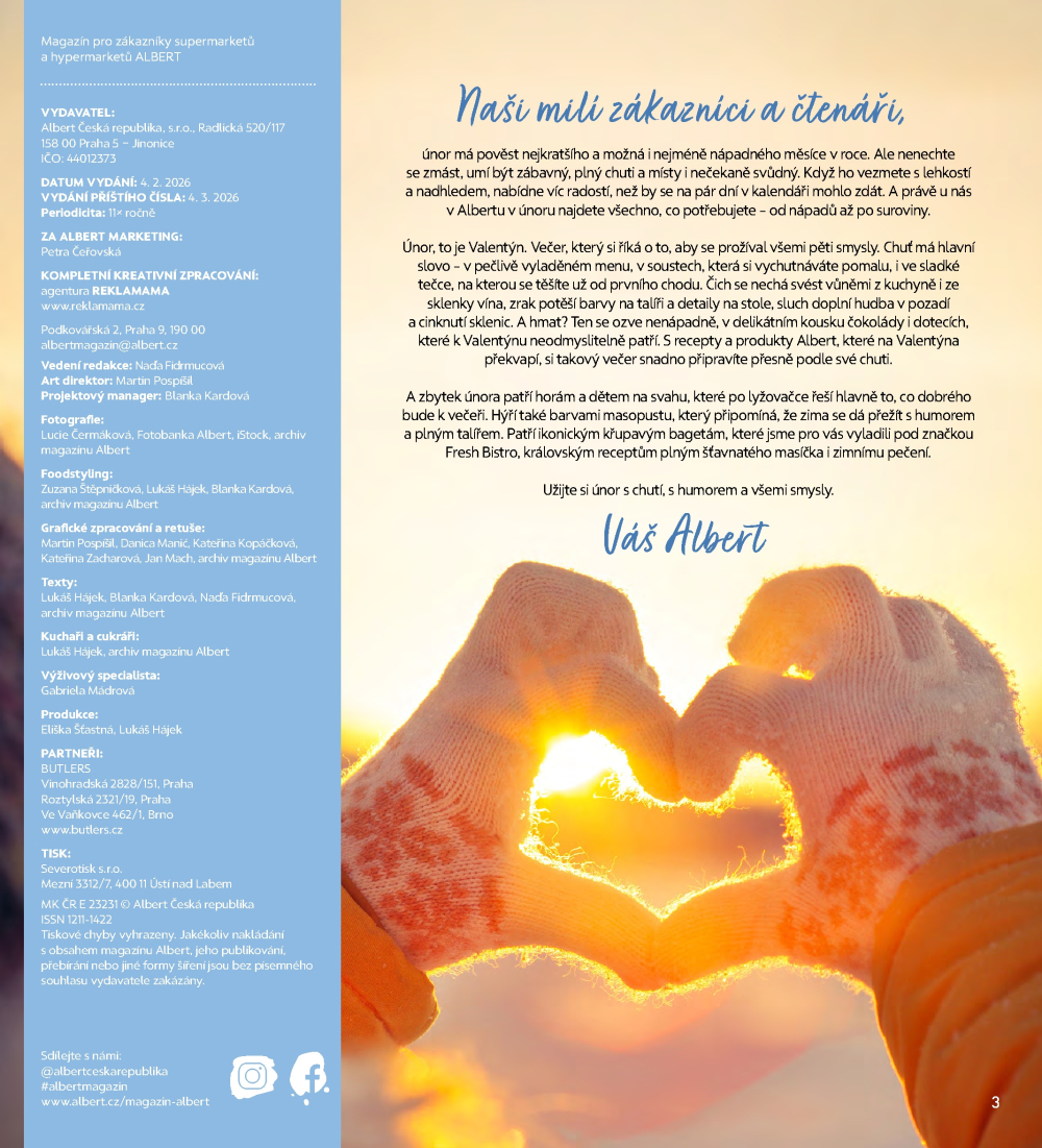 Leták Albert magazín - strana 3