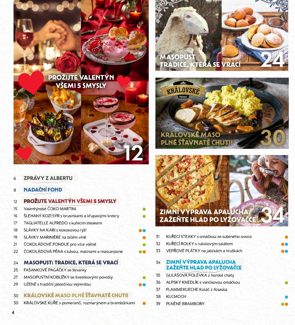Leták Albert magazín - strana 4
