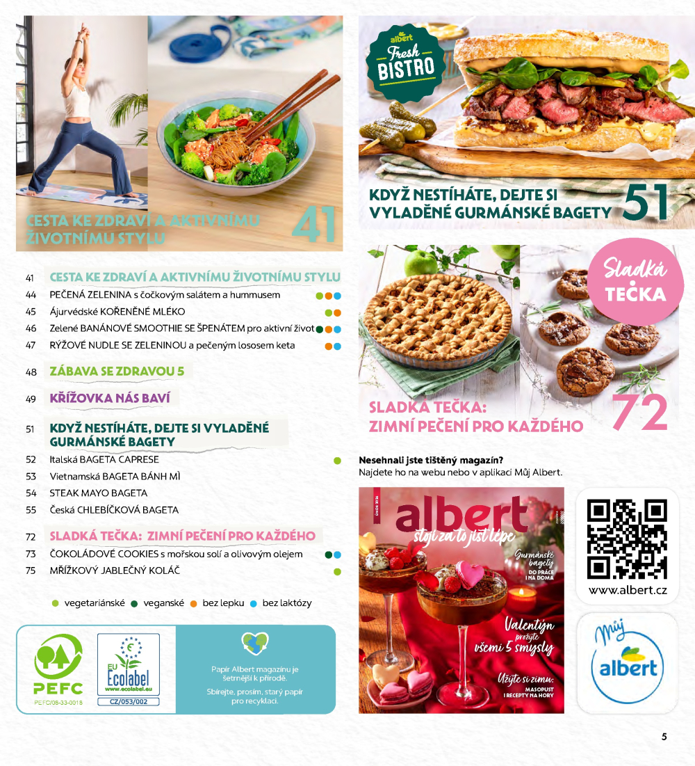 Leták Albert magazín - strana 5