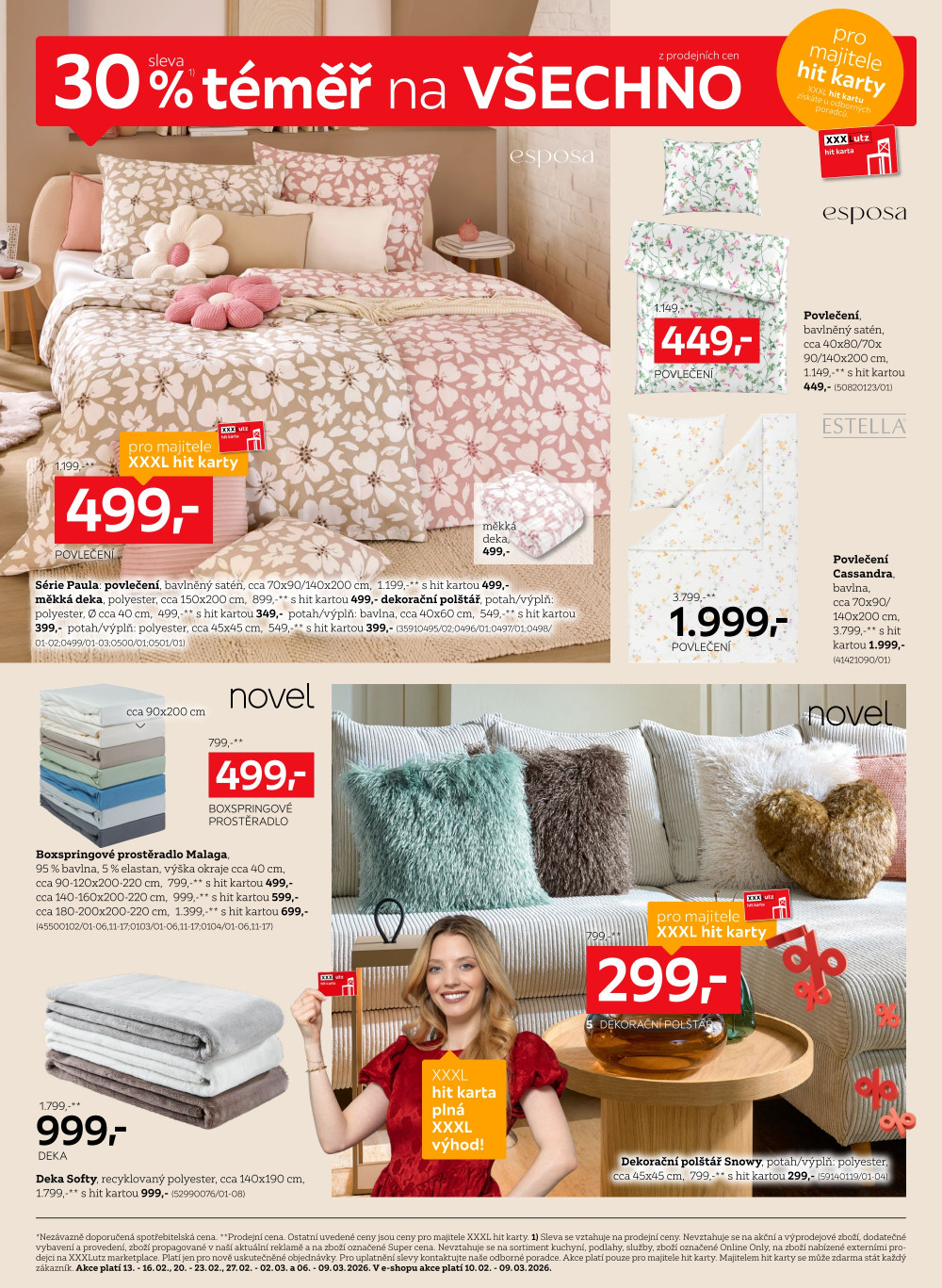 Leták XXXLutz leták - Týdny bytového textilu - strana 2