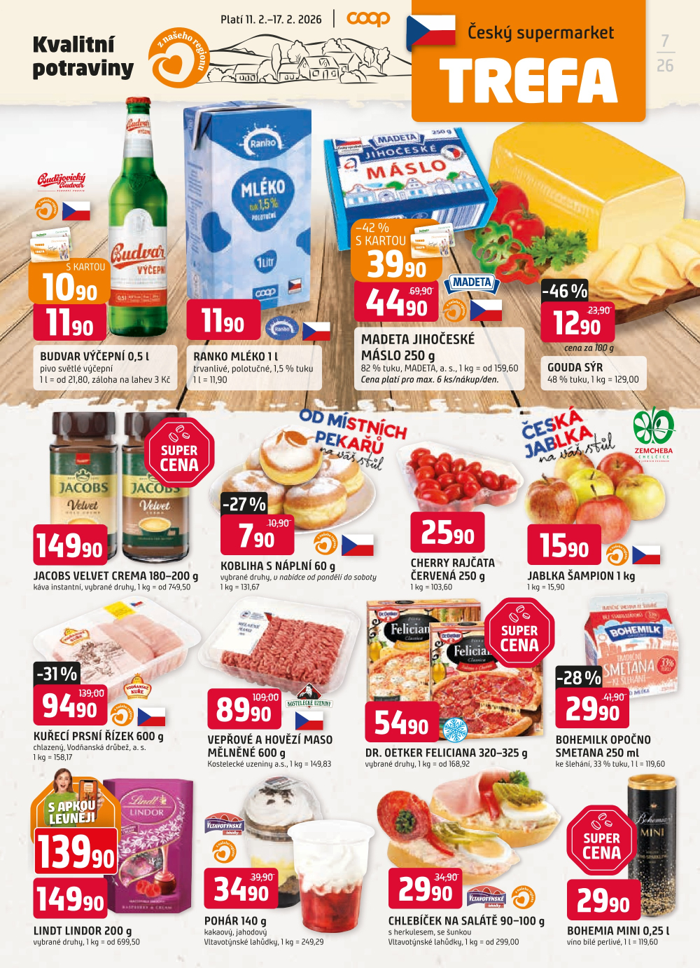 Leták TREFA leták - strana 1