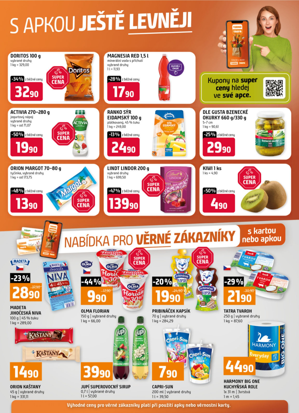 Leták Terno leták - České Budějovice, Hradec Králové, Olomouc, Bechyně, Třeboň, Trhové Sviny, Týn nad Vltavou, Borovany - strana 19