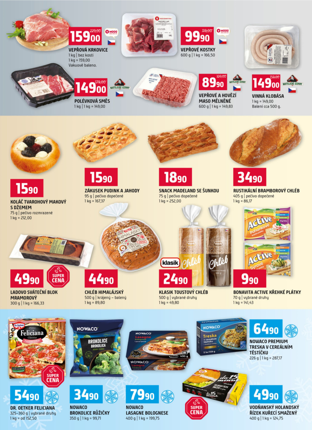 Leták Terno leták - České Budějovice, Hradec Králové, Olomouc, Bechyně, Třeboň, Trhové Sviny, Týn nad Vltavou, Borovany - strana 3