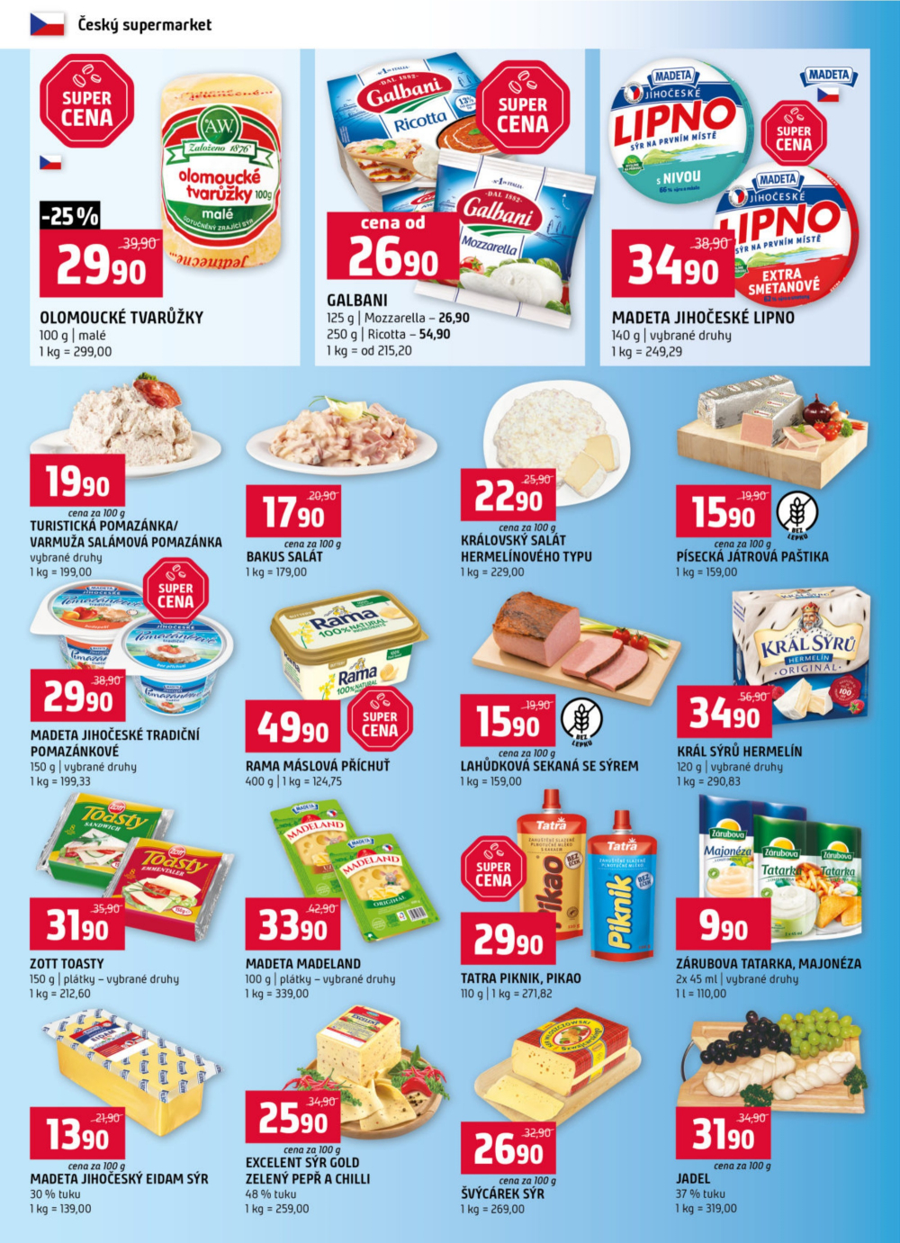 Leták Terno leták - České Budějovice, Hradec Králové, Olomouc, Bechyně, Třeboň, Trhové Sviny, Týn nad Vltavou, Borovany - strana 4