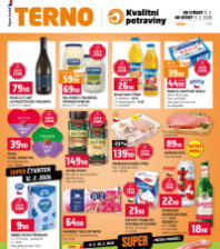 Akční leták Terno  - Tábor, Zlín, Prachatice, Strakonice, Blatná, Český Krumlov