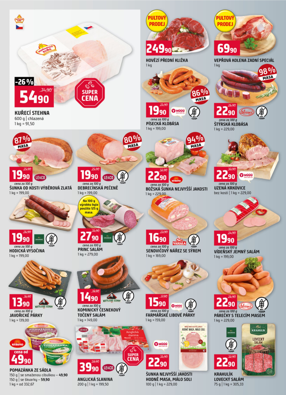 Leták Terno leták - Tábor, Zlín, Prachatice, Strakonice, Blatná, Český Krumlov - strana 2