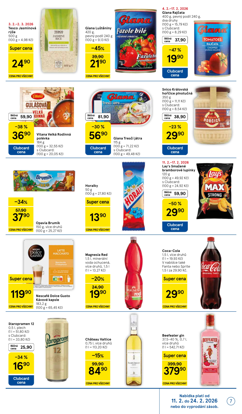 Leták Tesco supermarket leták - strana 7