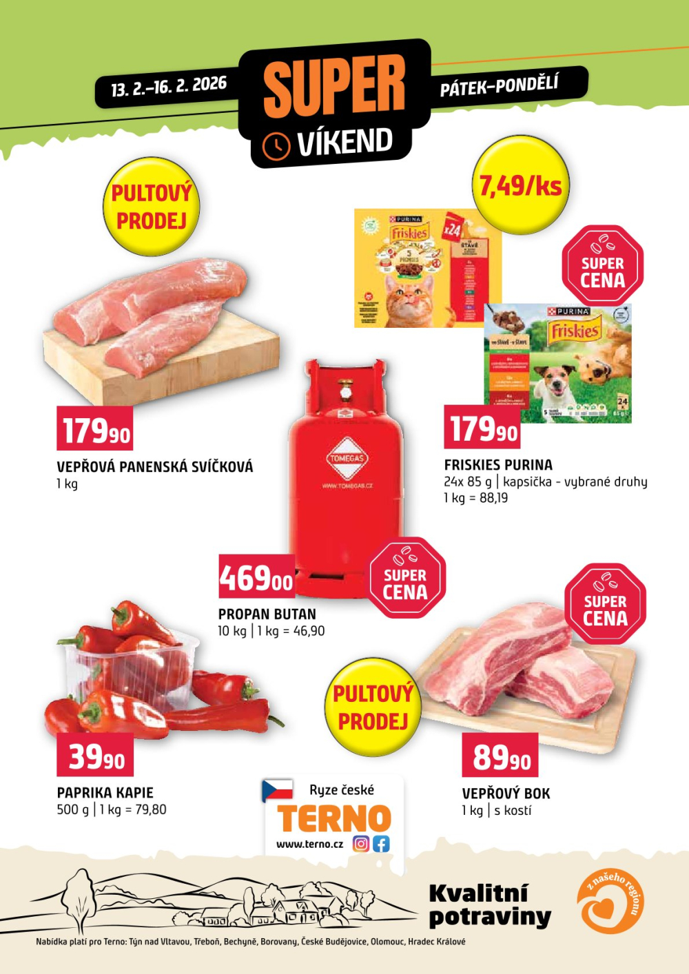 Leták Terno leták - Víkendovka - strana 1