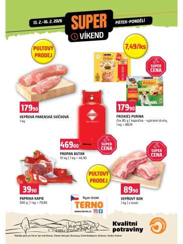 Terno leták - Víkendovka