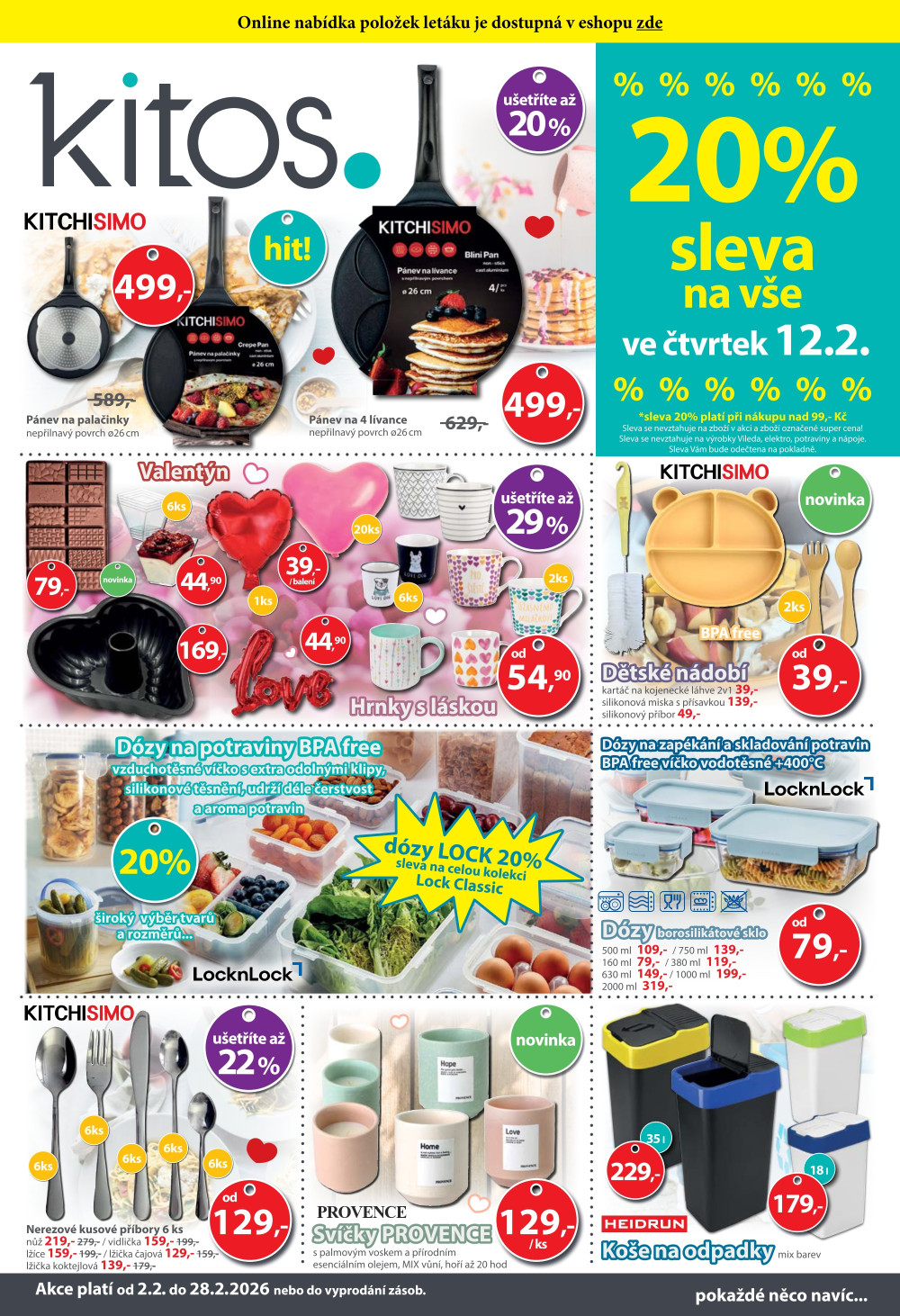 Leták Kitos leták - strana 1