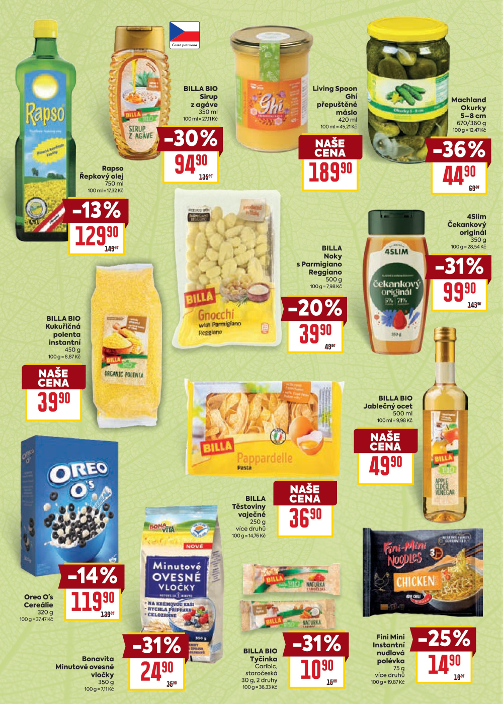 Leták BILLA leták - Svěží jarní nabídka - strana 12