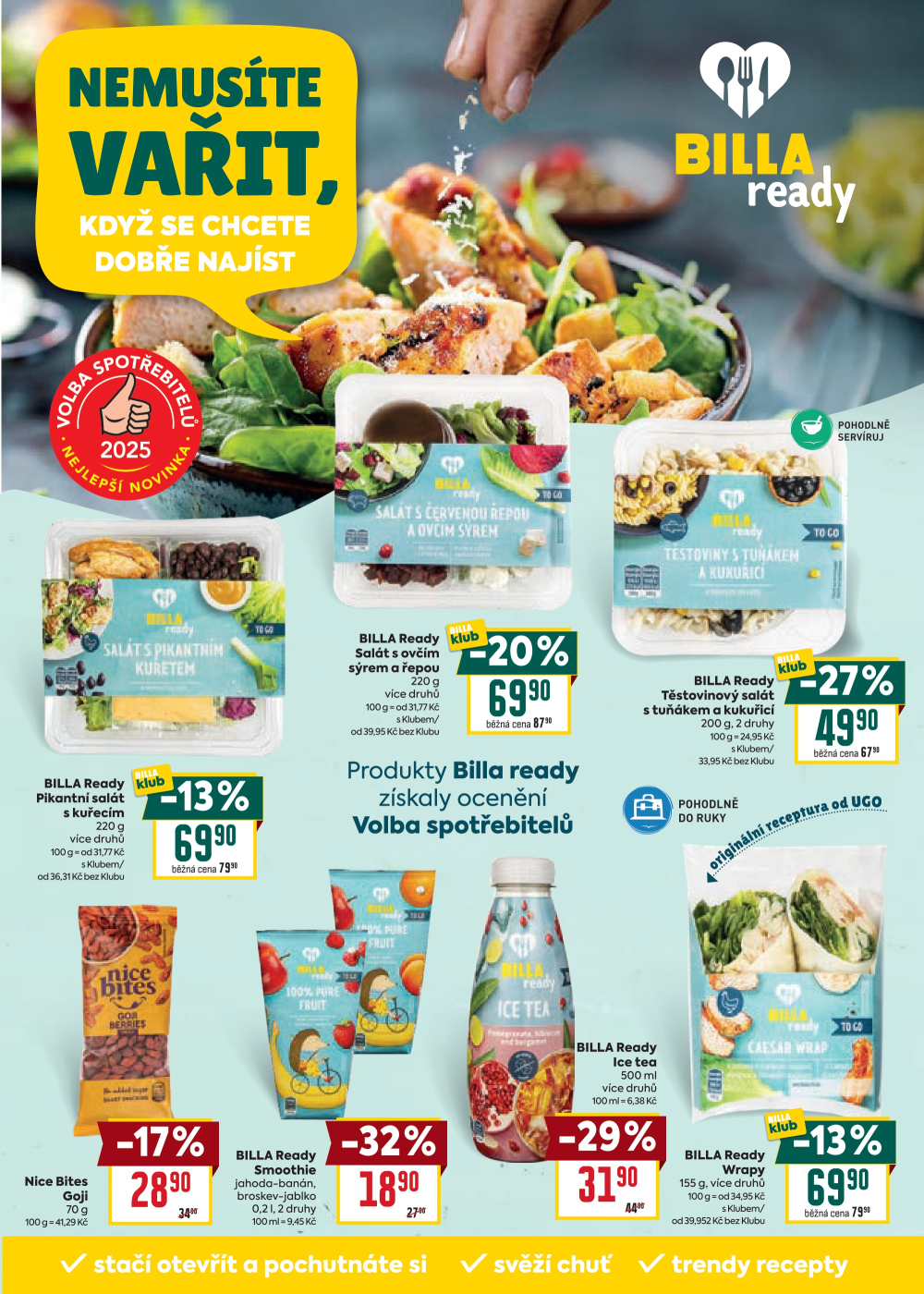 Leták BILLA leták - Svěží jarní nabídka - strana 3