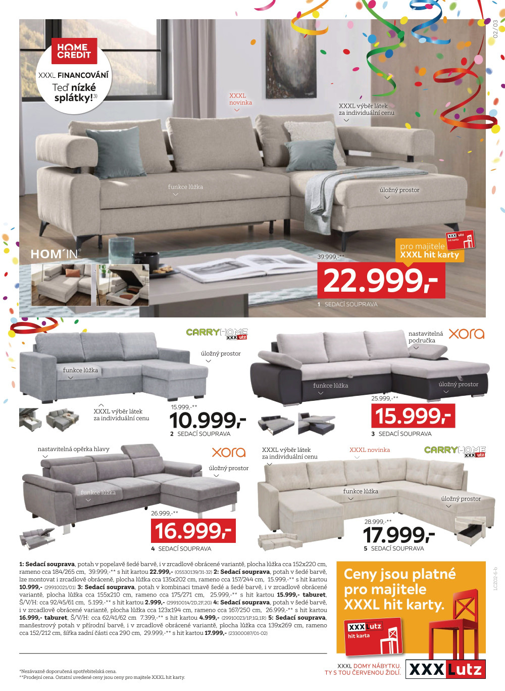 Leták XXXLutz leták - Masopust II. - strana 3