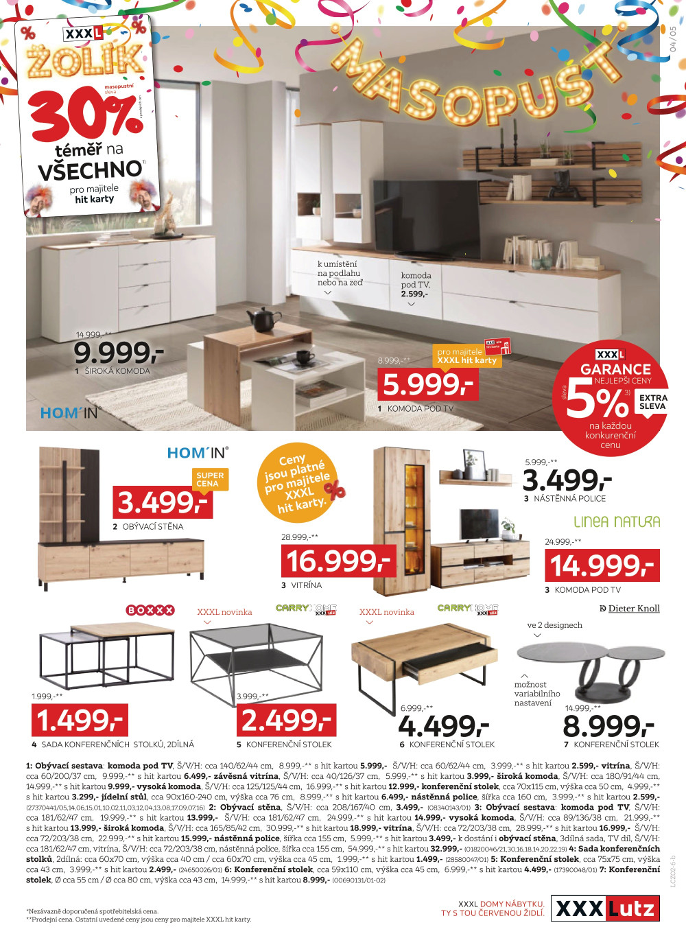 Leták XXXLutz leták - Masopust II. - strana 5