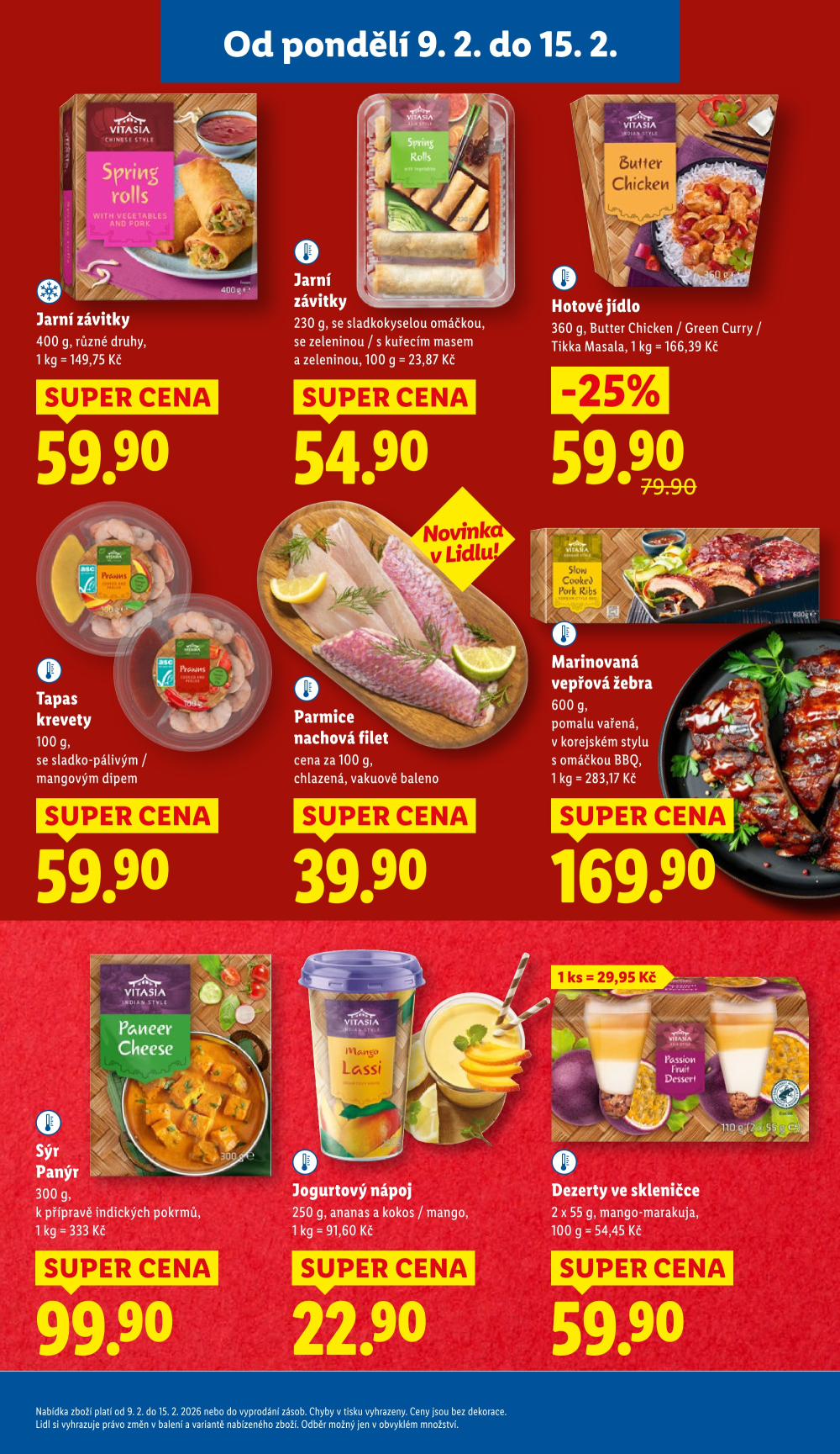 Leták Lidl leták od pondělí - Speciality v asijském týdnu - strana 19