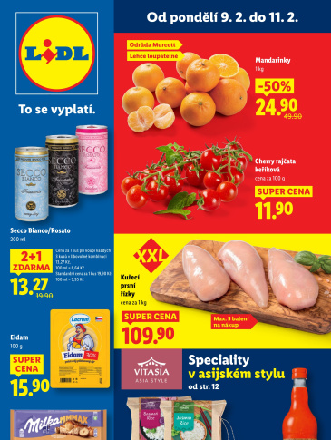 Lidl leták od pondělí - Speciality v asijském týdnu