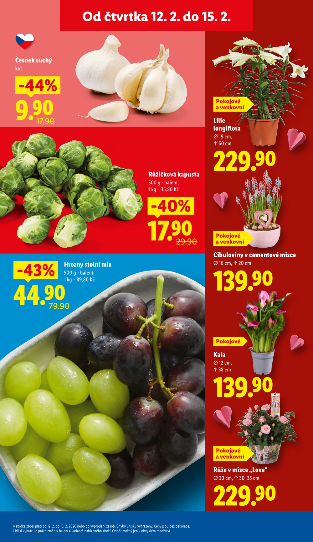Leták Lidl leták od čtvrtka - Romantický Valentýn - strana 13