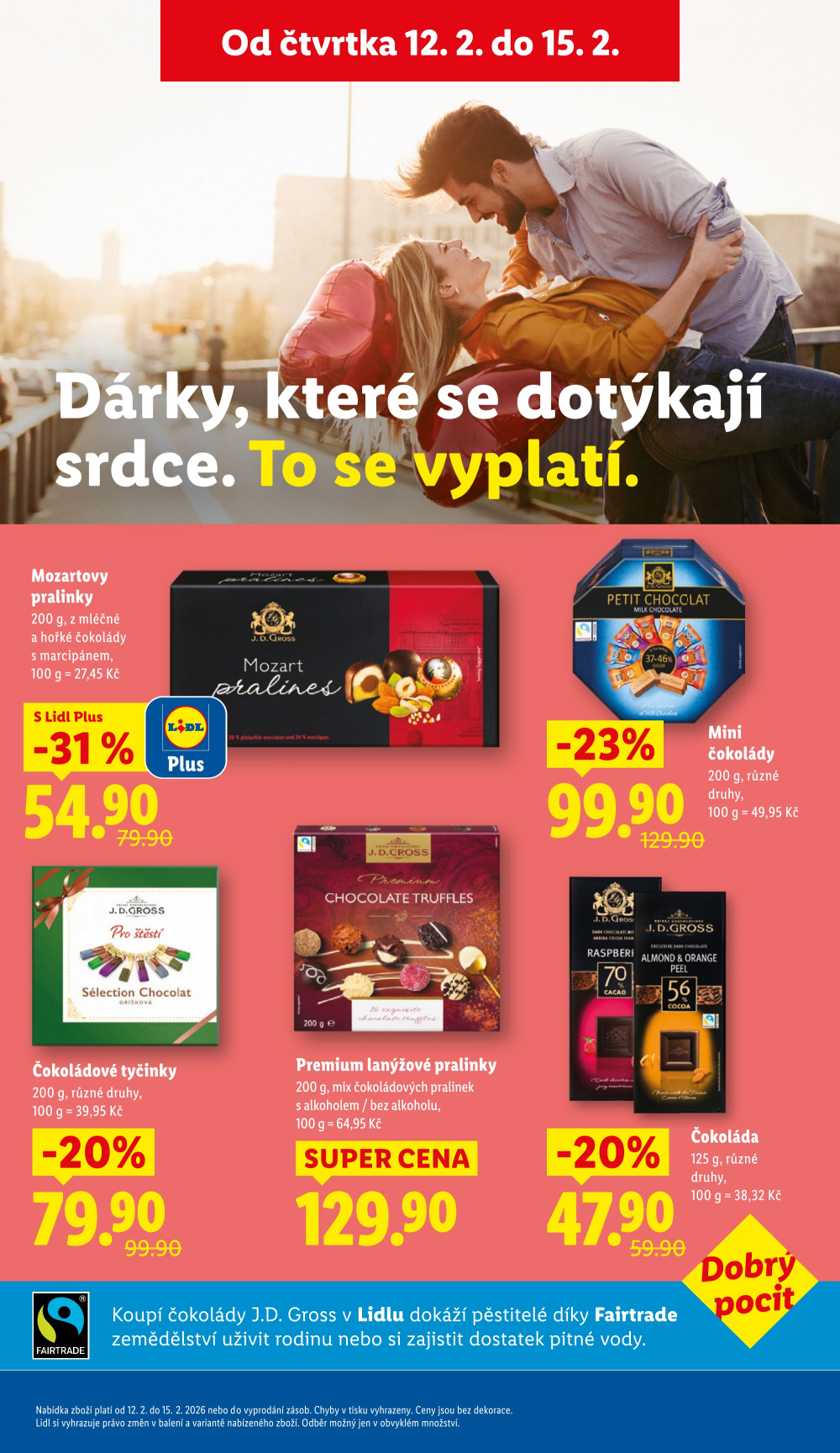 Leták Lidl leták od čtvrtka - Romantický Valentýn - strana 17