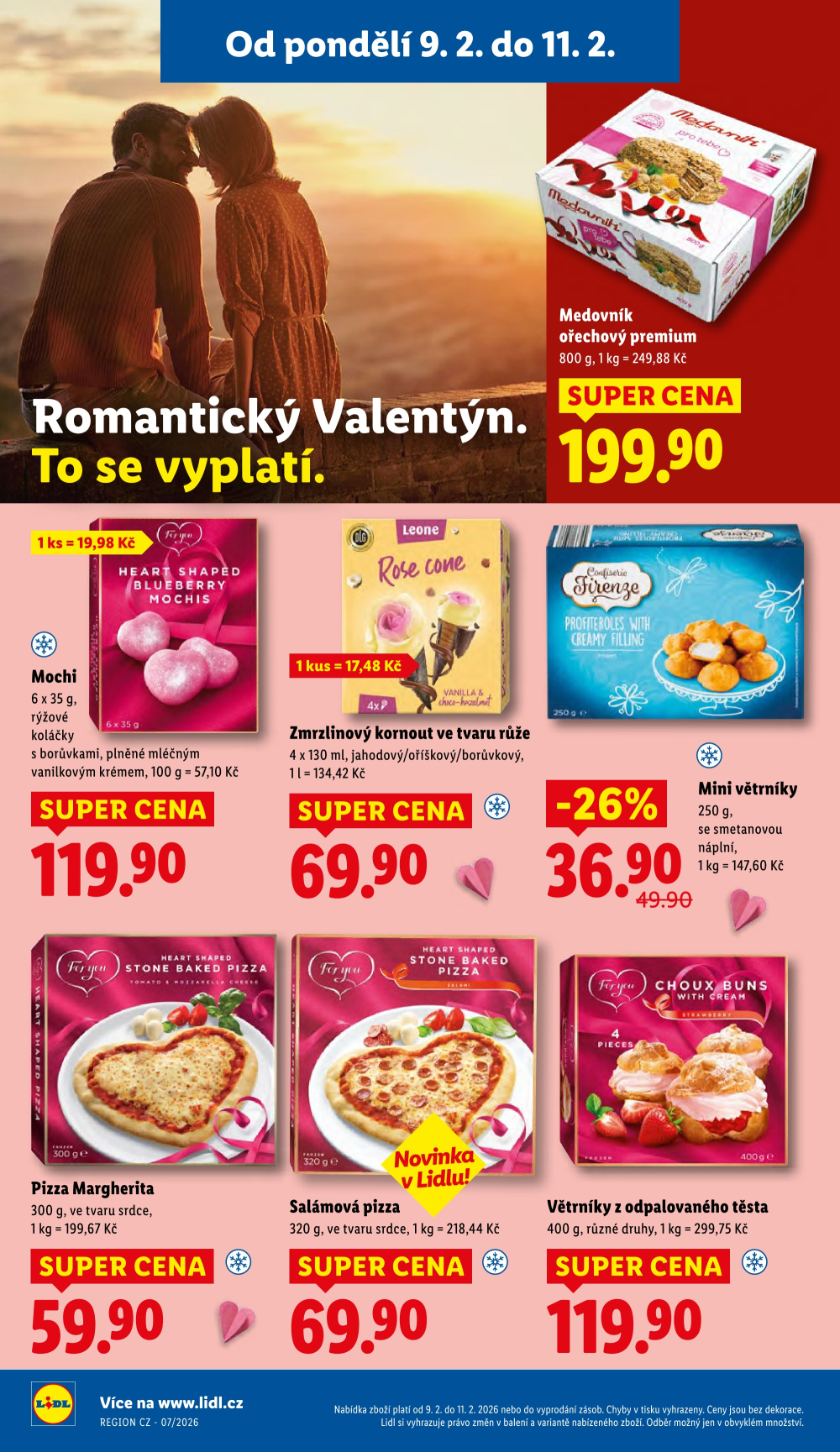 Leták Lidl leták od čtvrtka - Romantický Valentýn - strana 18