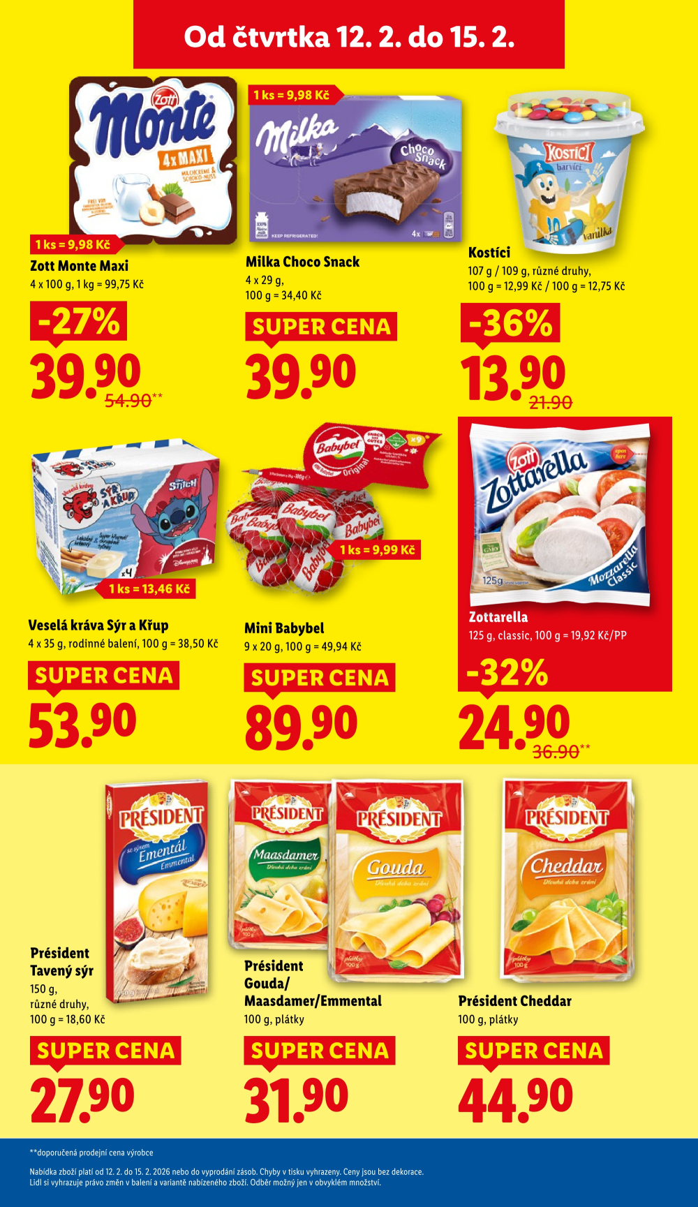 Leták Lidl leták od čtvrtka - Romantický Valentýn - strana 23