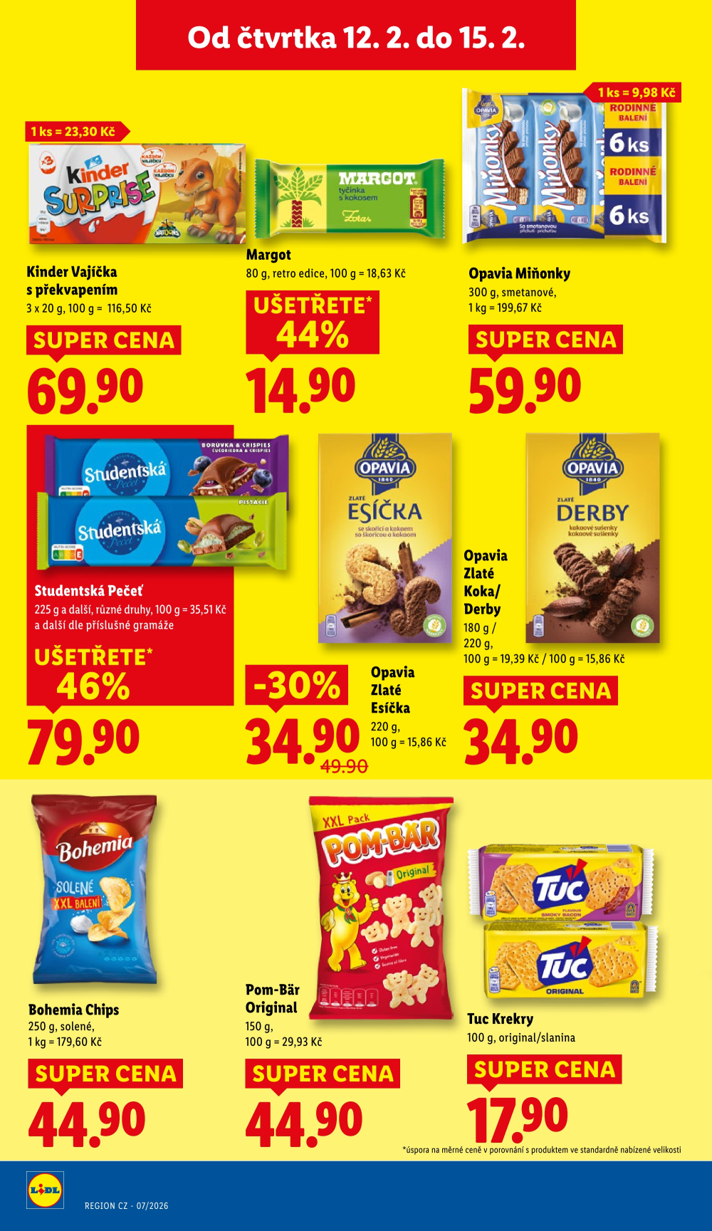 Leták Lidl leták od čtvrtka - Romantický Valentýn - strana 26