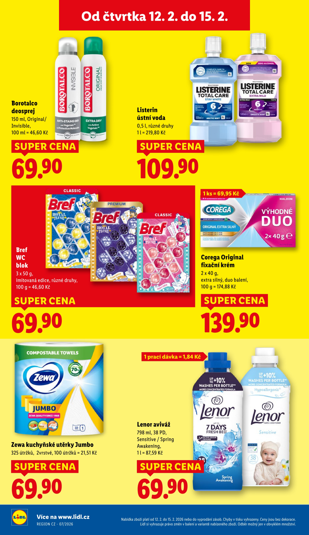 Leták Lidl leták od čtvrtka - Romantický Valentýn - strana 28