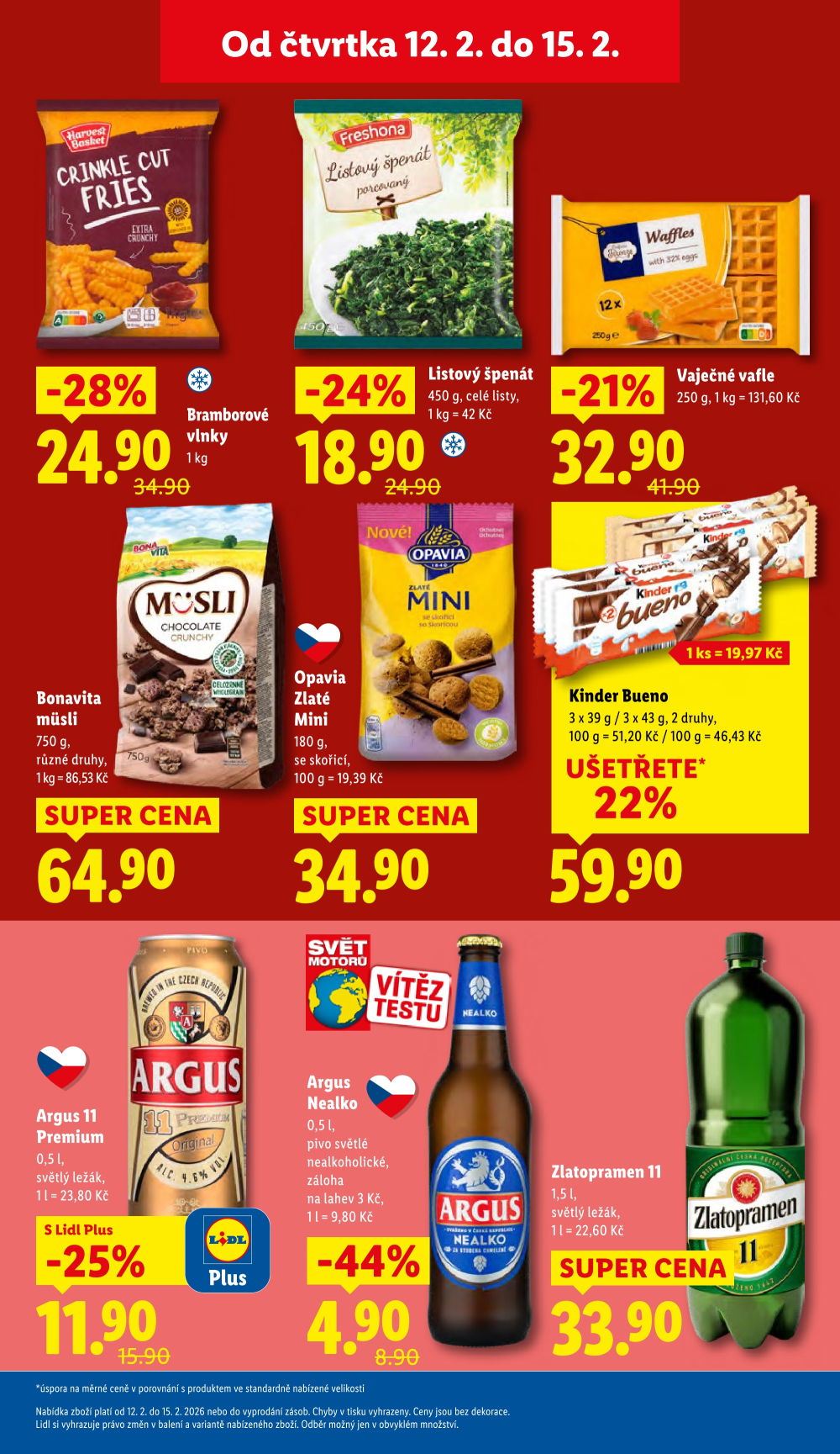Leták Lidl leták od čtvrtka - Romantický Valentýn - strana 29