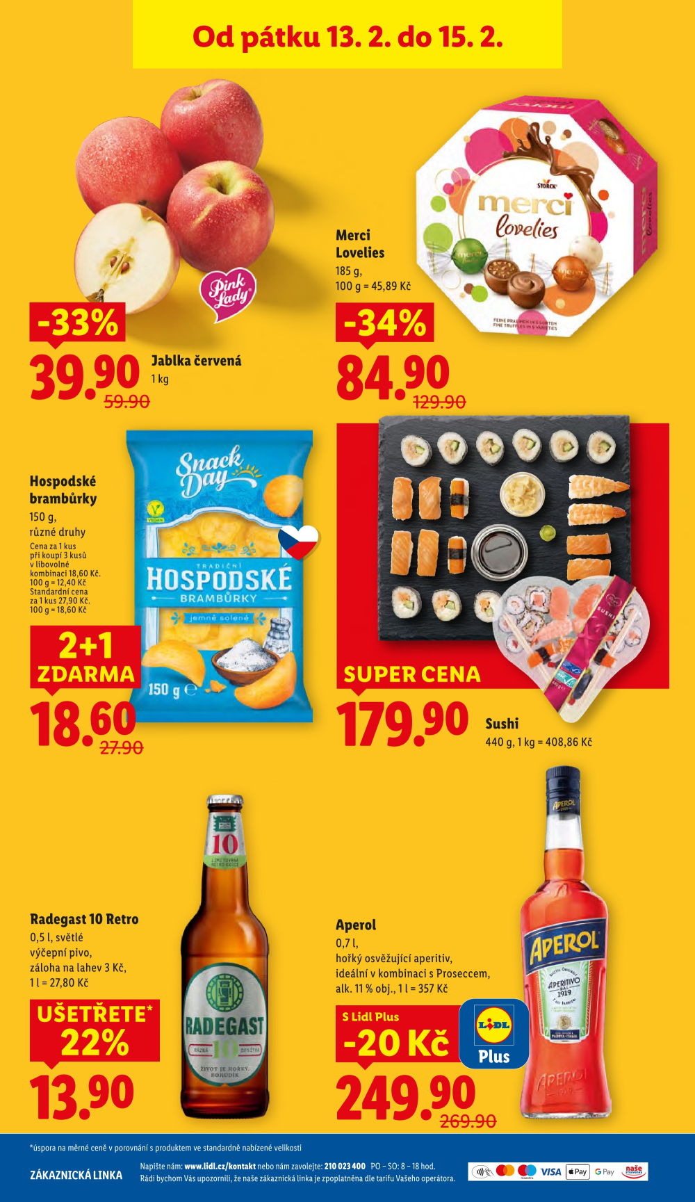 Leták Lidl leták od čtvrtka - Romantický Valentýn - strana 43