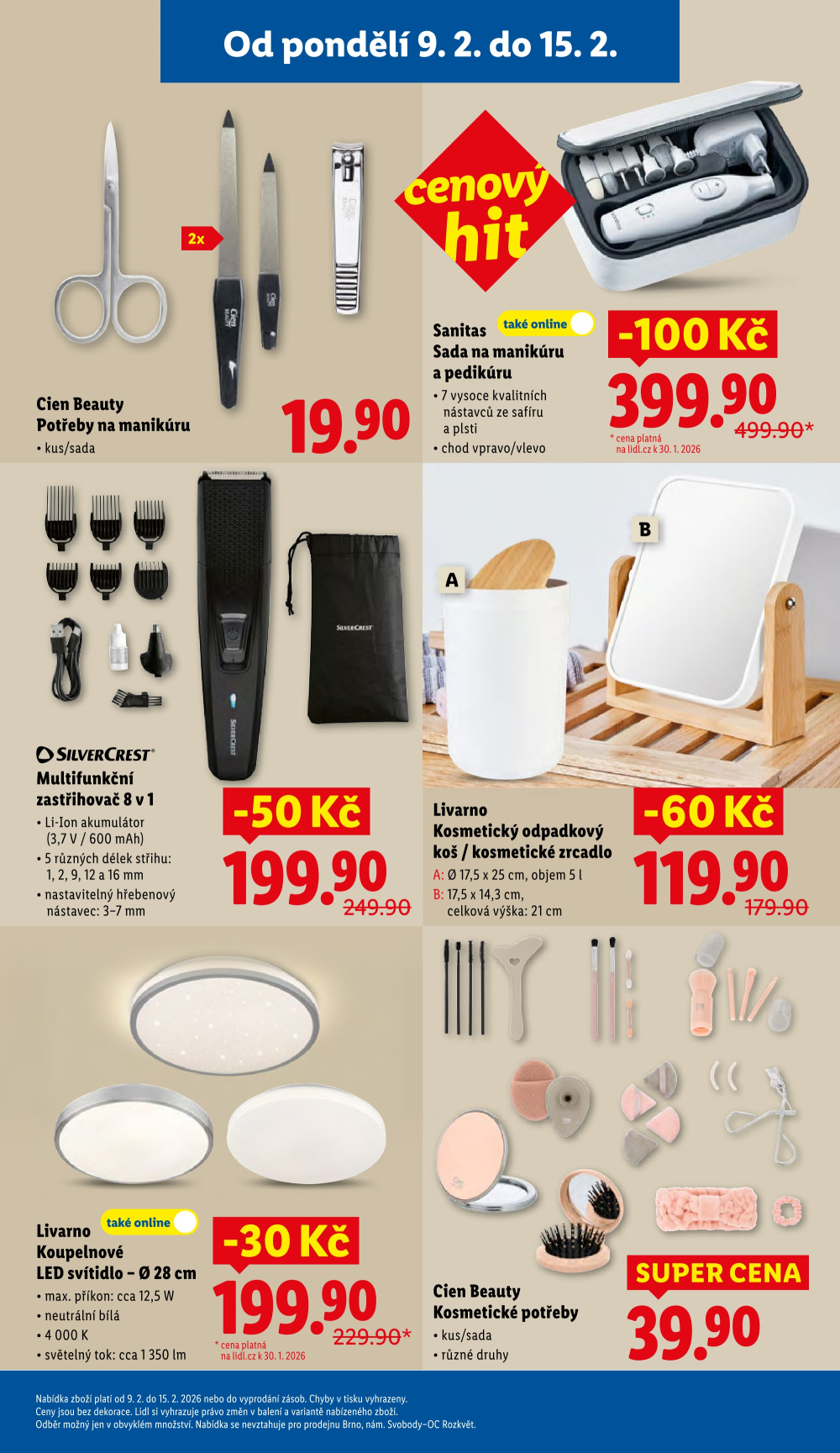 Leták Lidl leták - Nabídka spotřebního zboží - strana 11