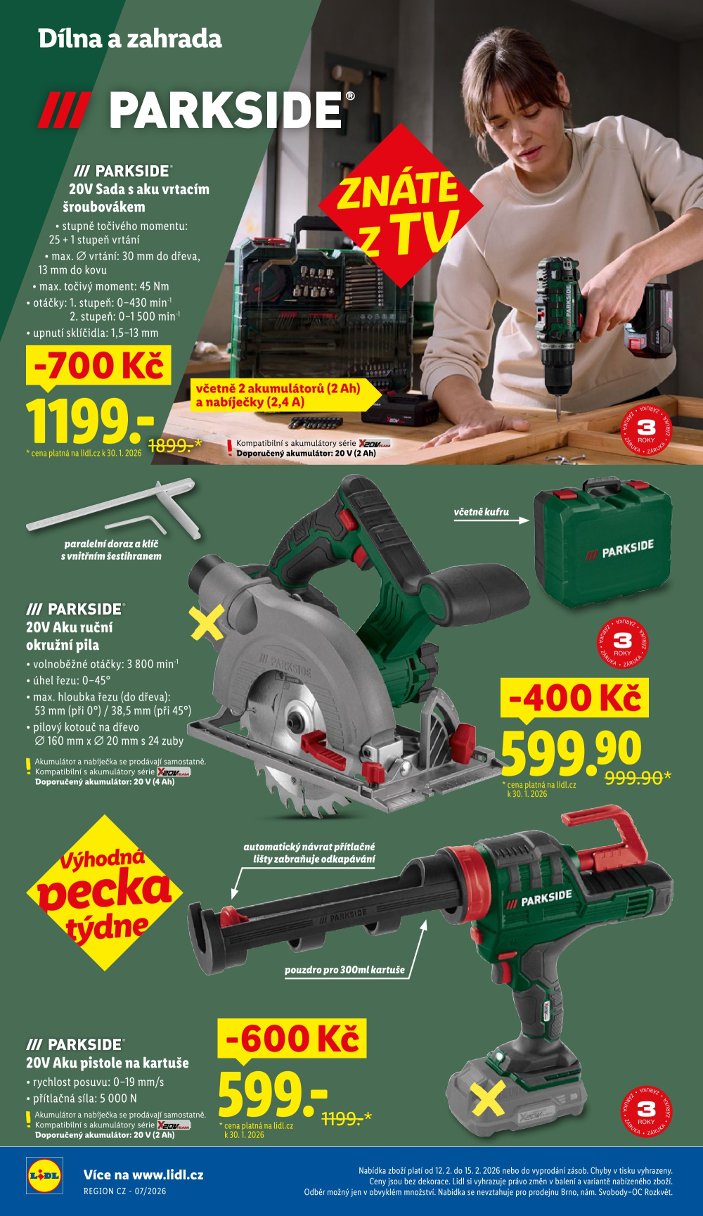 Leták Lidl leták - Nabídka spotřebního zboží - strana 16