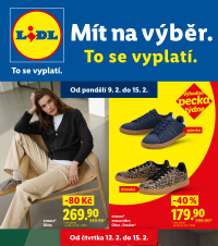 Akční leták Lidl  - Nabídka spotřebního zboží