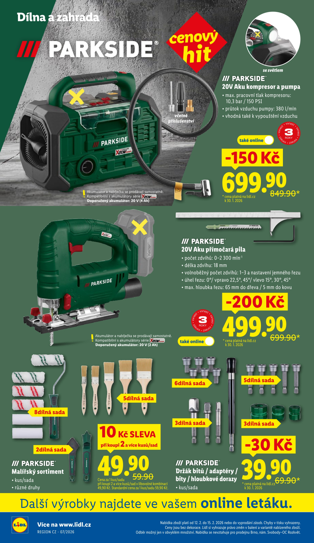 Leták Lidl leták - Nabídka spotřebního zboží - strana 20