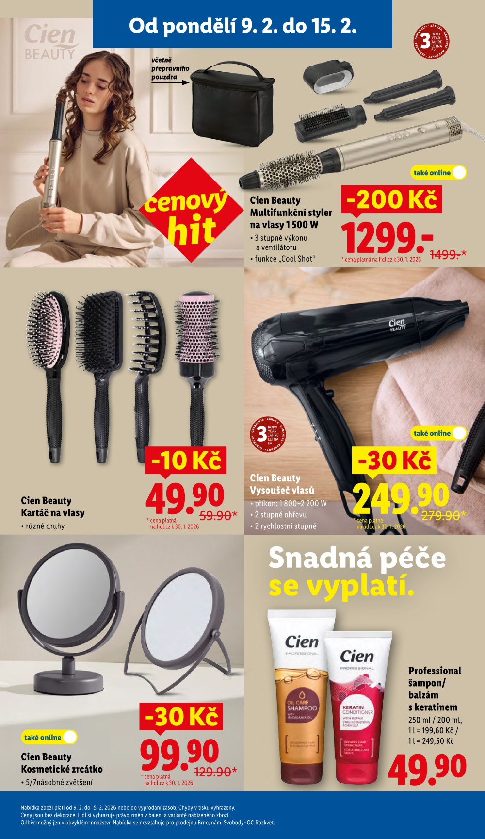Leták Lidl leták - Nabídka spotřebního zboží - strana 9