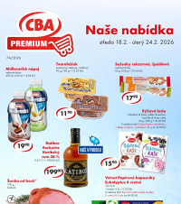 Akční leták CBA Premium 