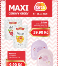 Akční leták Teta drogerie - Maxi cenový objev