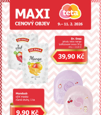 Akční leták Teta drogerie - Maxi cenový objev